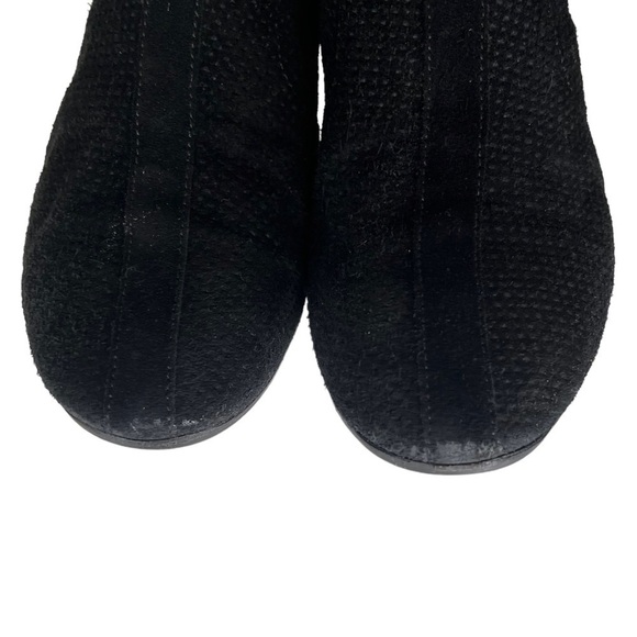 Aquatalia Russell & Bromley Boots Women’s Size 8 Black Suede Ankle Weatherproof - Picture 10 of 14